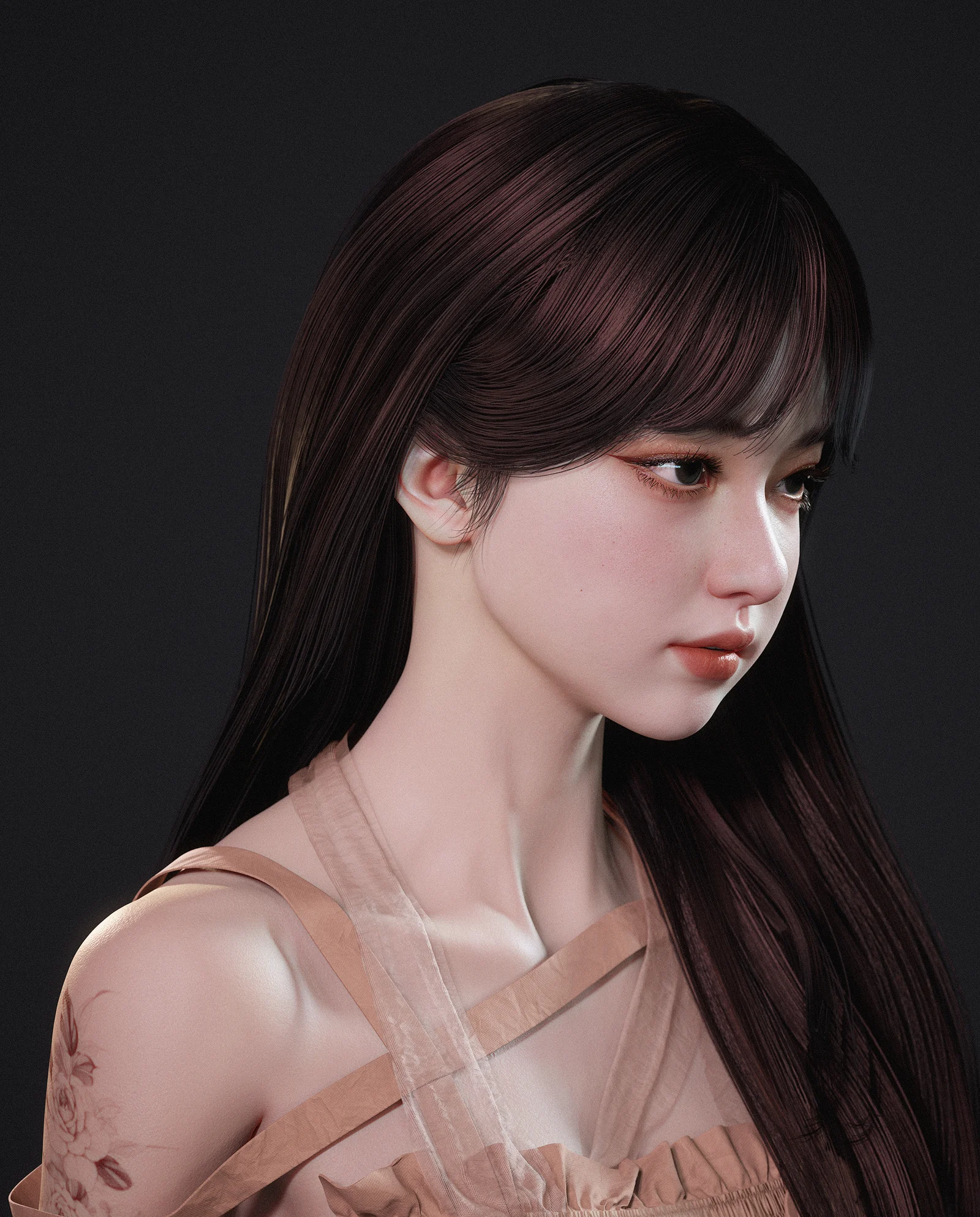 角色 · 长发